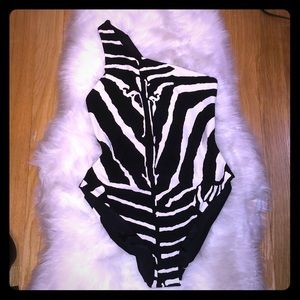 H&M Studio Collection Zebra Bathing Suit Sold-out